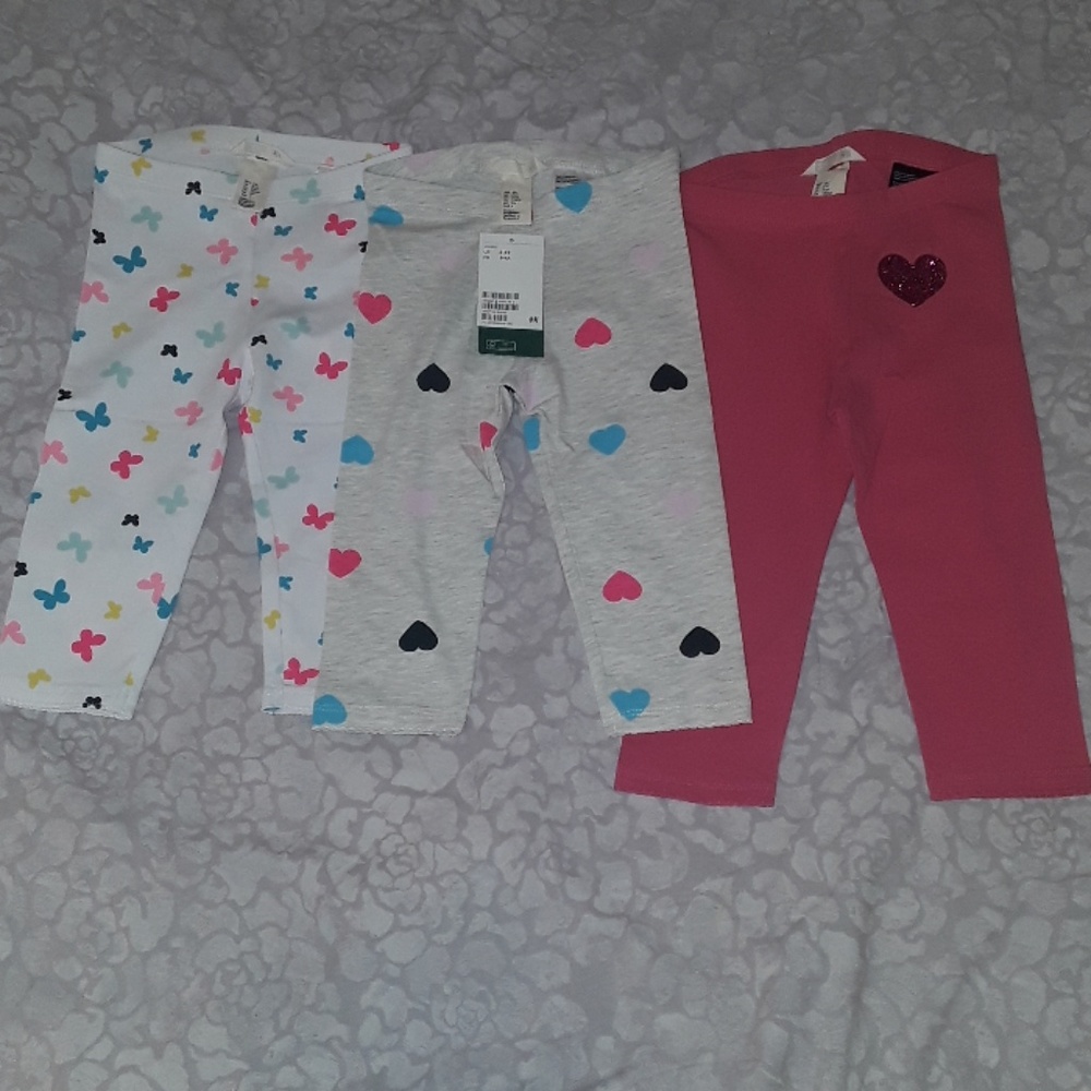 BRAND NEW 3 pack capri leggings